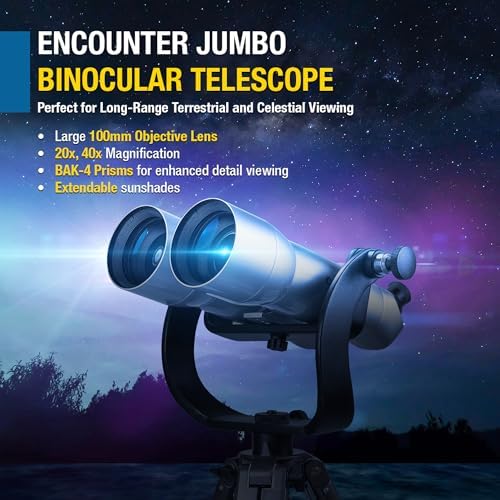 Barska Encounter 20x 40x100 Waterproof Jumbo Binoculars