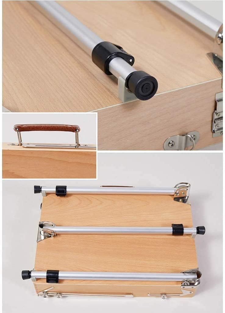 Artist Easel Stand Portable Aluminum Tripod Easel for Painting and Display
