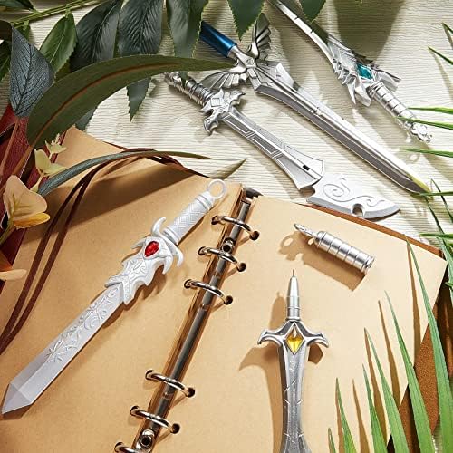 Zonon 12 Pack Sword Shape Gel Ink Pens Set