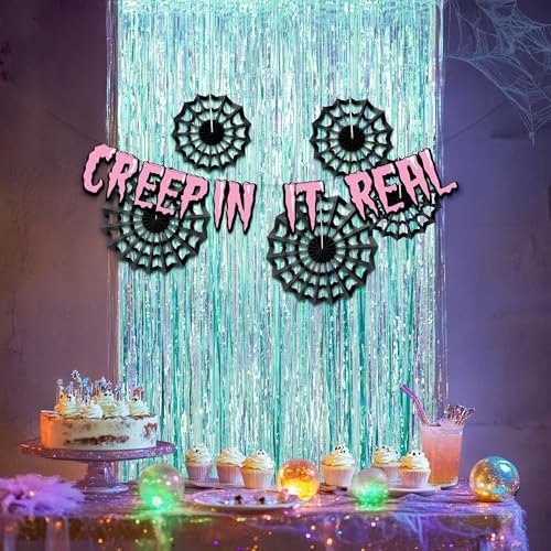 Cheerland Halloween Party Decor Backdrop Set