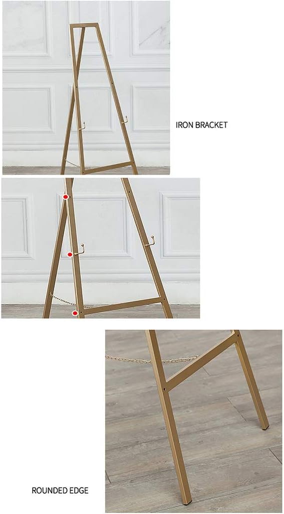 Wrought Iron Drawing Easel with Adjustable Slope