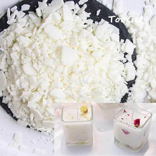 TooGet Pure White Soy Wax Flakes 2 Pound for Candle Making