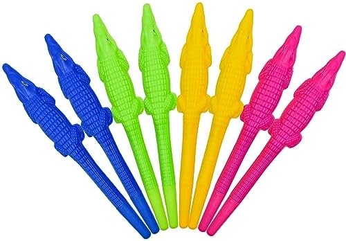 Maydahui 12 Pcs Cute Alligator Gel Pens