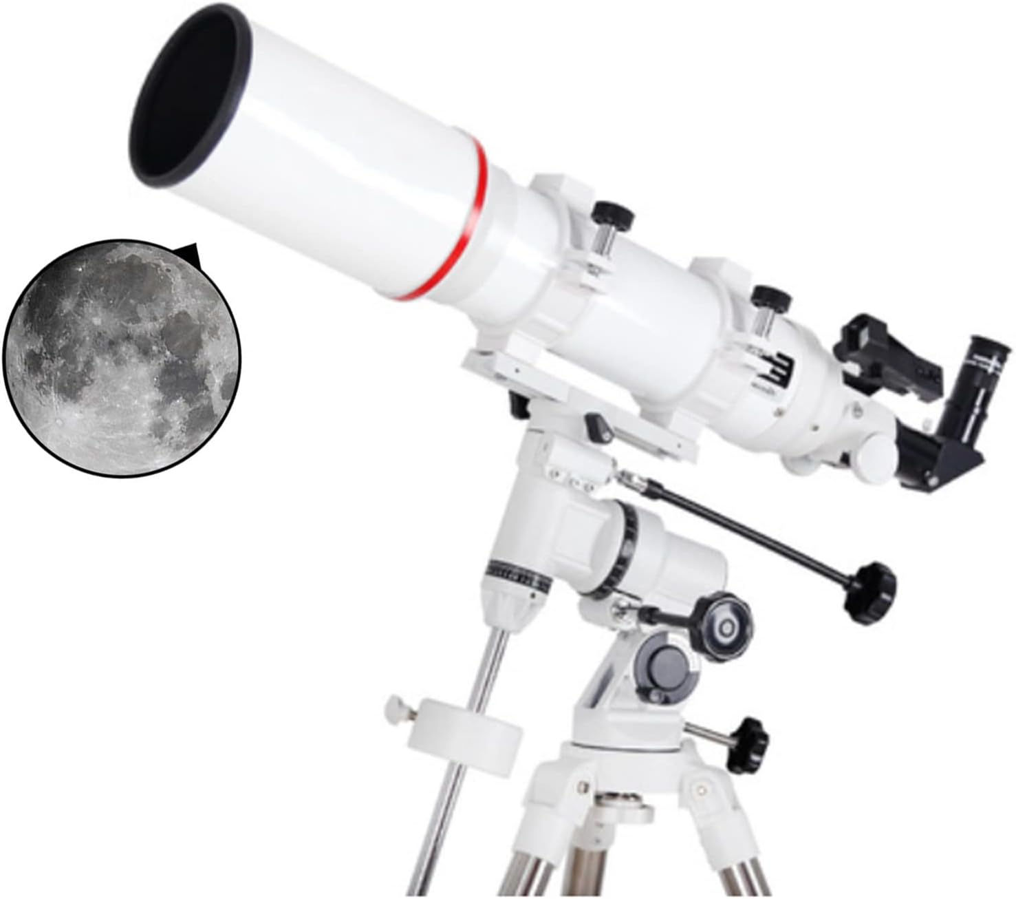 Refractor Telescope for Adults and Kids with 102mm Aperture