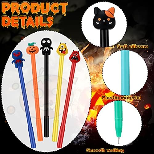 Censen 48 Pcs Halloween Roller Ball Pens 05mm