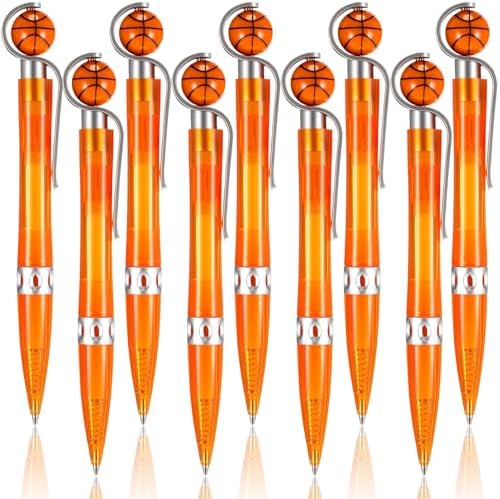 12Pcs Basketball Pens for Parties and School Supplies