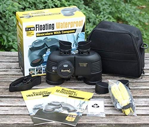 7X5010X50 Marine Binoculars with Rangefinder and Compass