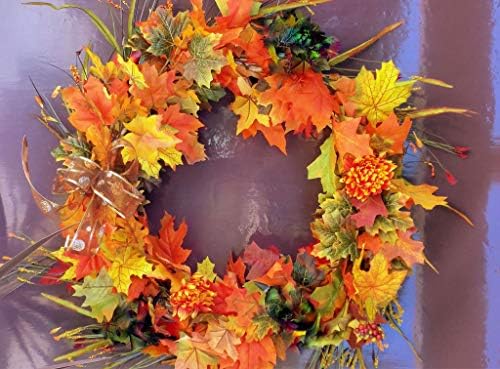 KBHOME 2 Pieces 14 Inch Metal Wire Wreath Frame Dark Green