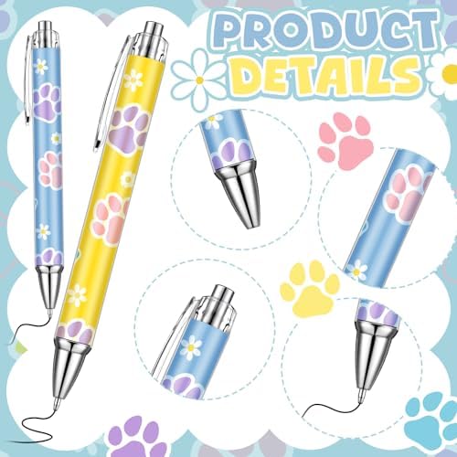 24 Pcs Blue Dog Pens for Party Classroom Office Supplies