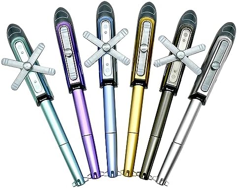 6 PCS Novelty Airplane Gel Pens with 12 Refills