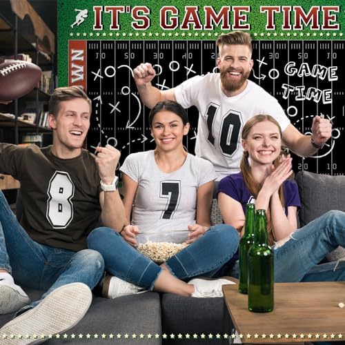 Windkream Football Field Backdrop for Photo and Party Decor