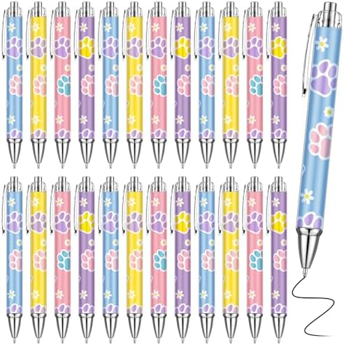 24 Pcs Blue Dog Pens for Party Classroom Office Supplies