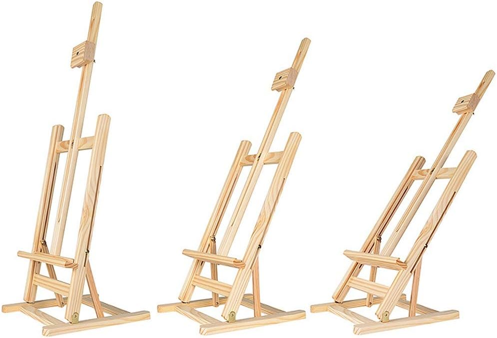 Portable Wood Desktop Easel with Adjustable Height
