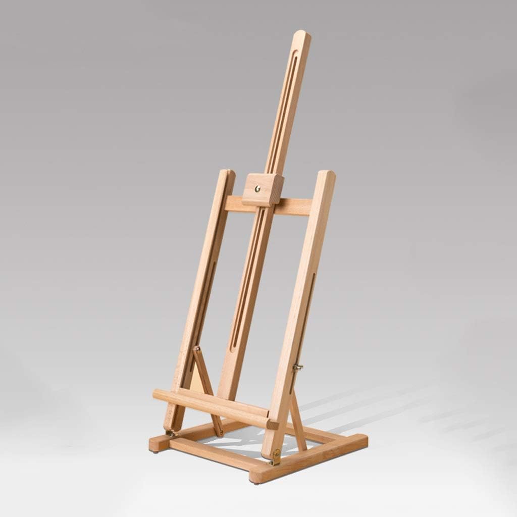 Portable Beech Wood Easel with Adjustable Height