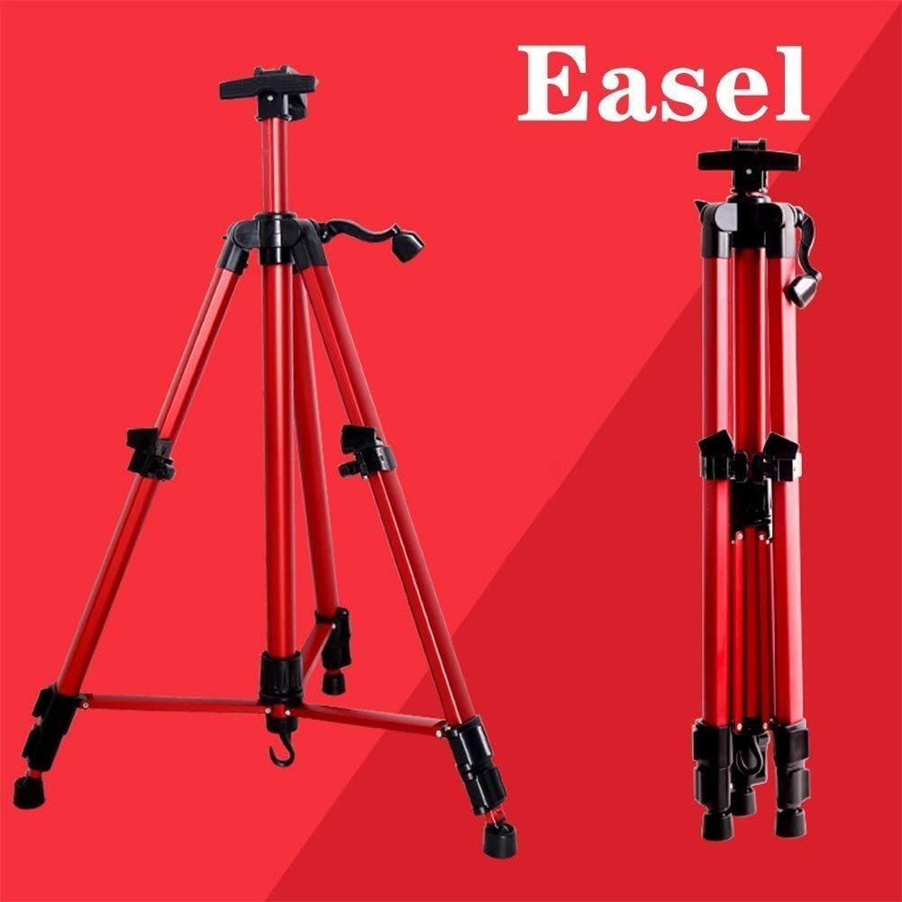 Portable Hand Crank Telescopic Metal Easel