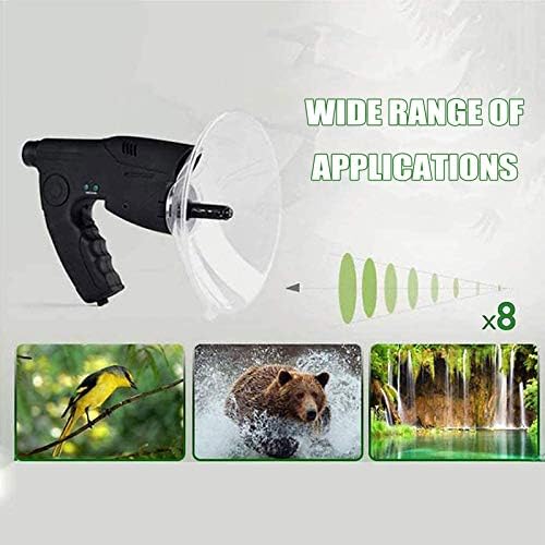 Multifunction Parabolic Microphone Monocular for Outdoor and Family Use