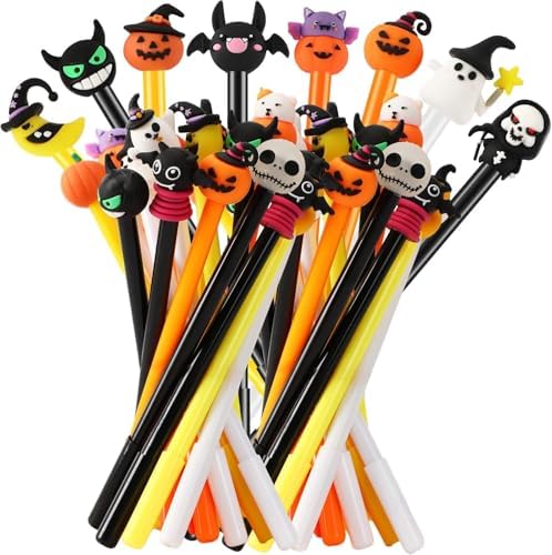 SANNIX Halloween Gel Ink Rollerball Pens 50 Pack