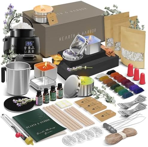 Hearth Harbor Soy Candle Kit for Adults