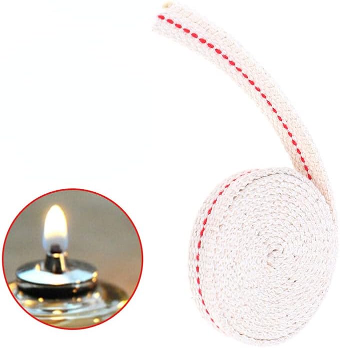 Generic Flat Cotton Wick Oil Lamp Burner 2m 38 Inch