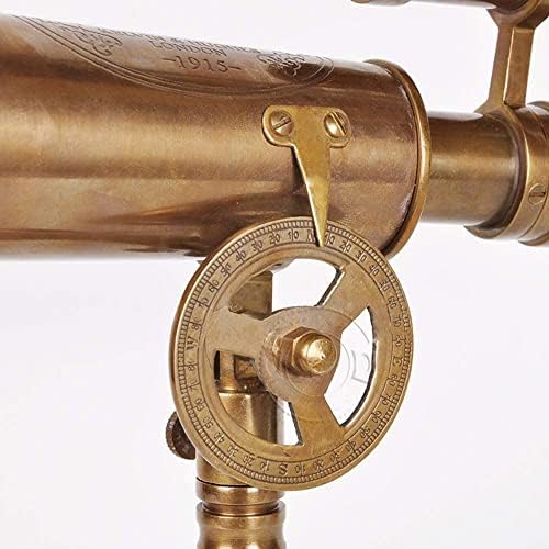 Retro Brass Telescope Ornament for Home Decor