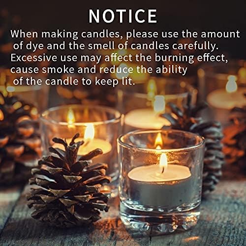 100 PCS 6 Inch Hemp Candle Wicks with Natural Beeswax