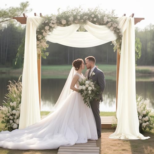 30 x 20ft Wedding Arch Draping Fabric Panel