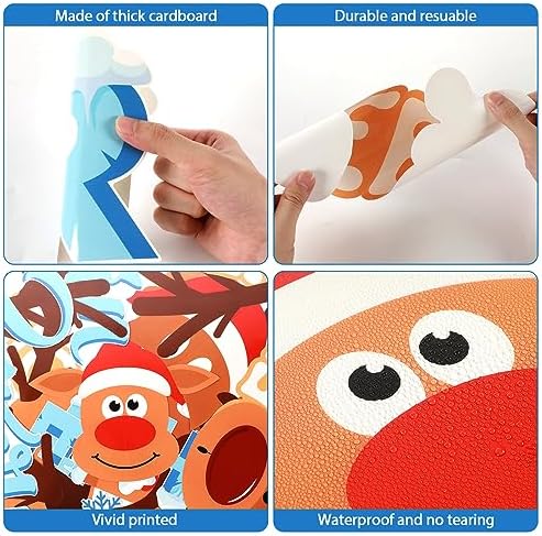 ZOIIWA Large Christmas Bulletin Board Classroom Decoration