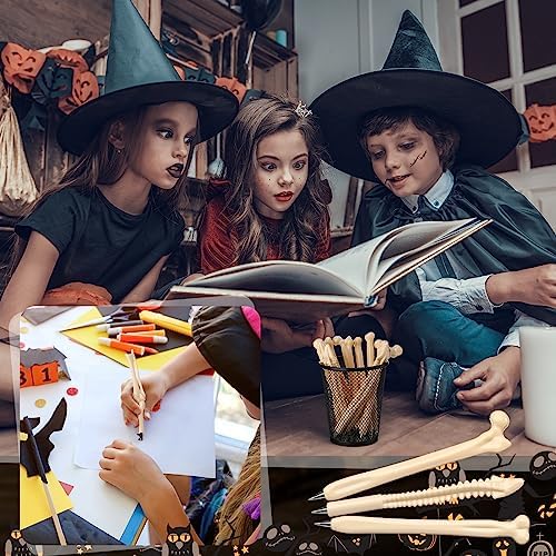 Yeaqee Bone Shape Ballpoint Pens 200 Pack