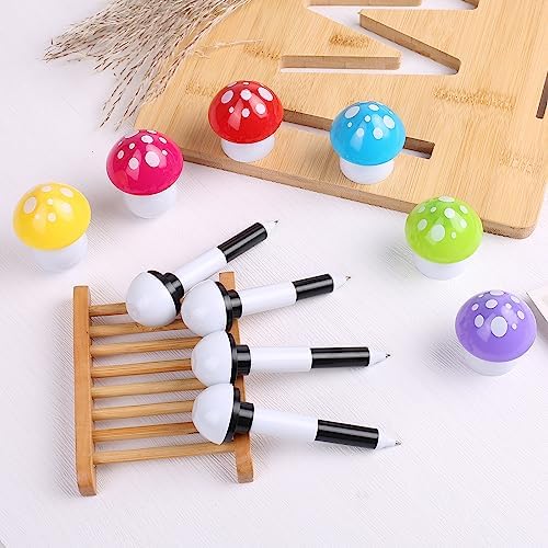 Mushroom Ballpoint Pens Blue Ink 05mm Novelty Cartoons 30 PCS