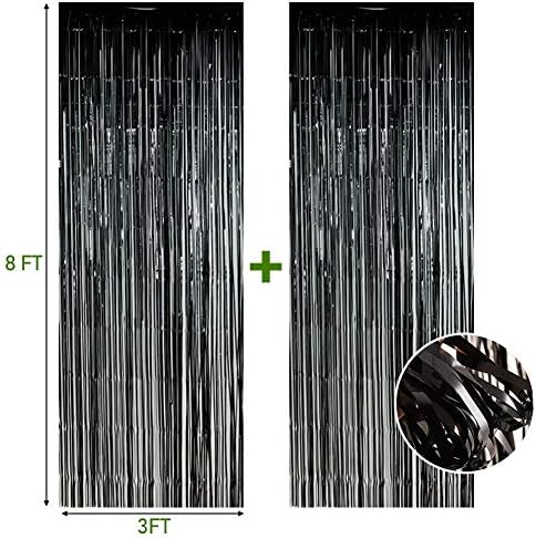 Twinkle Star 2 Pack Photo Booth Backdrop Foil Curtain
