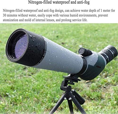 80MM HD Coated Refracting Telescope with Dual Speed Focusing