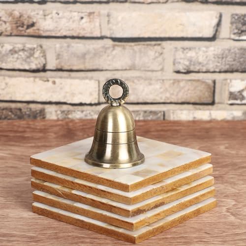 Antique Gold Brass Bells for Home and Festival Decor