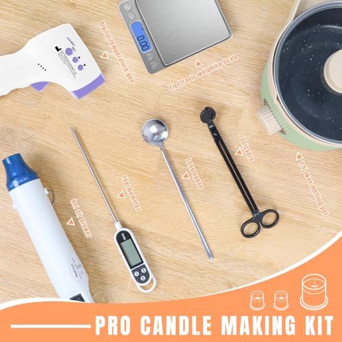 TOAUTO Candle Making Kit with 3Lbs Melting Pot