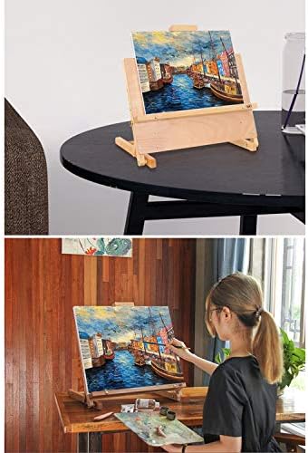 Adjustable Canvas Display Stand for Art and Office Use