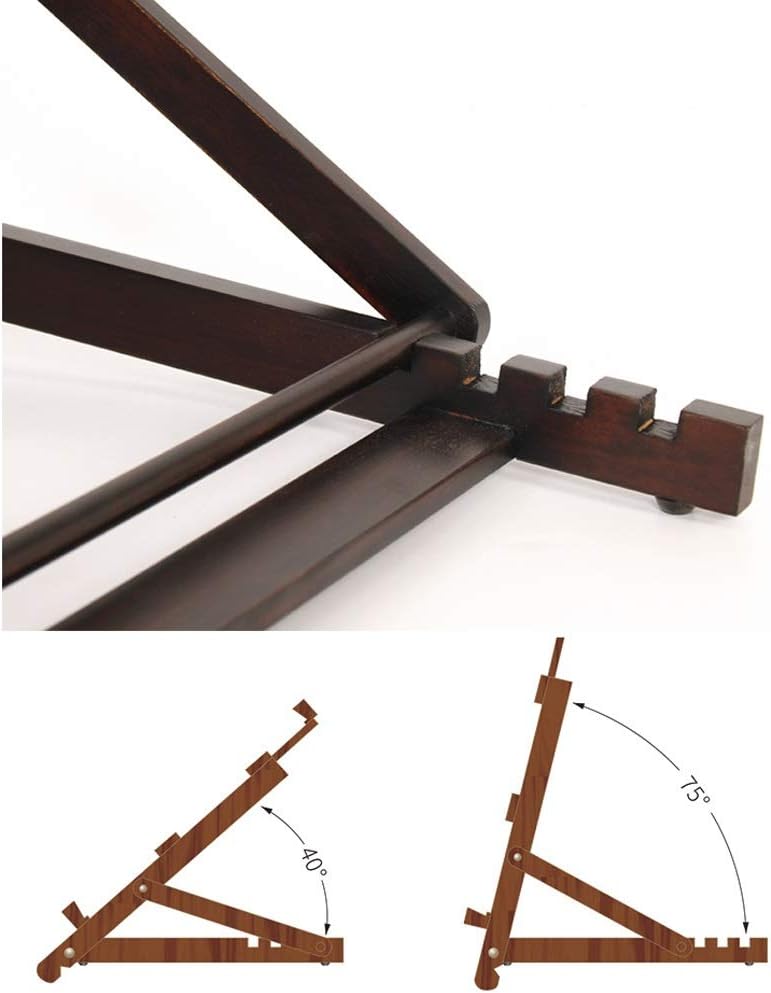 Wood Painting Stand Portable Slope Adjustable Art Easel