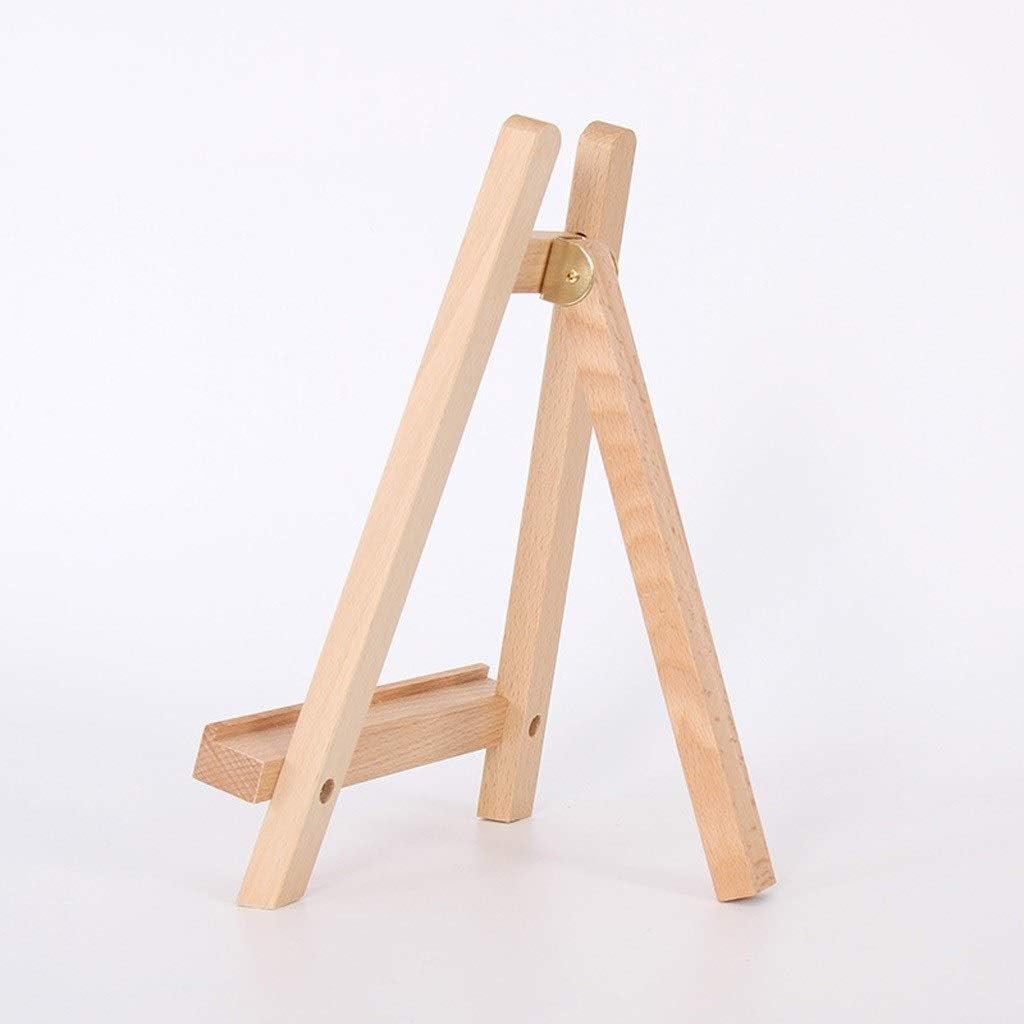Small Portable Desktop Easel for Art and Poster Displays