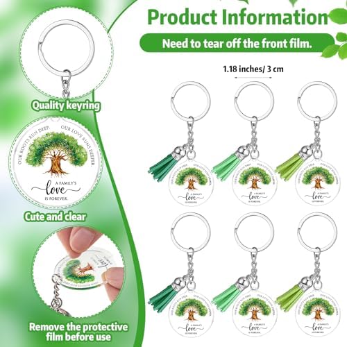 40 Piece Family Reunion Gift Set with Pens Keychains and Cards