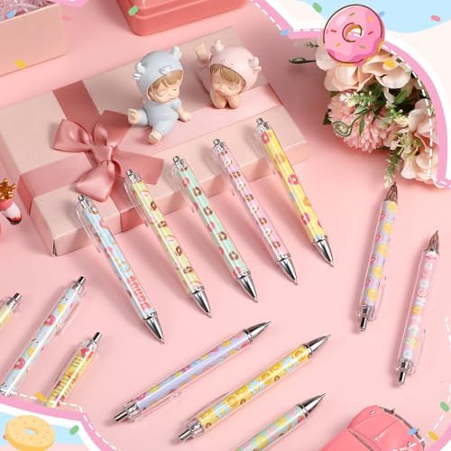 48 Pcs Donut Gel Pens Bulk Cute Donut Writing Pens