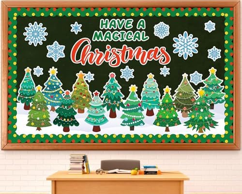 Christmas Bulletin Board Classroom Decorations Set