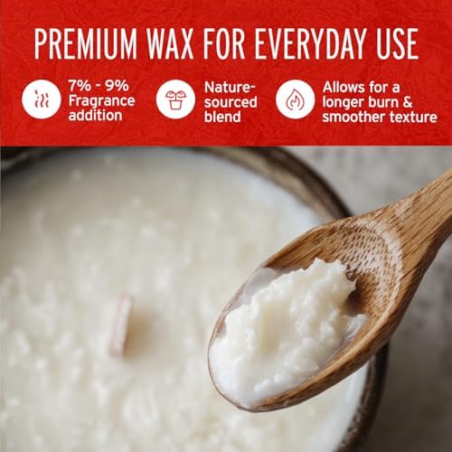 Premium Coconut Apricot Wax for Candle Making 10 lb