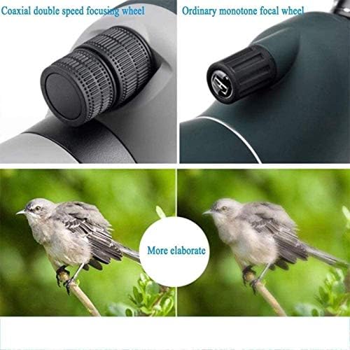 80MM HD Coated Refracting Telescope with Dual Speed Focusing