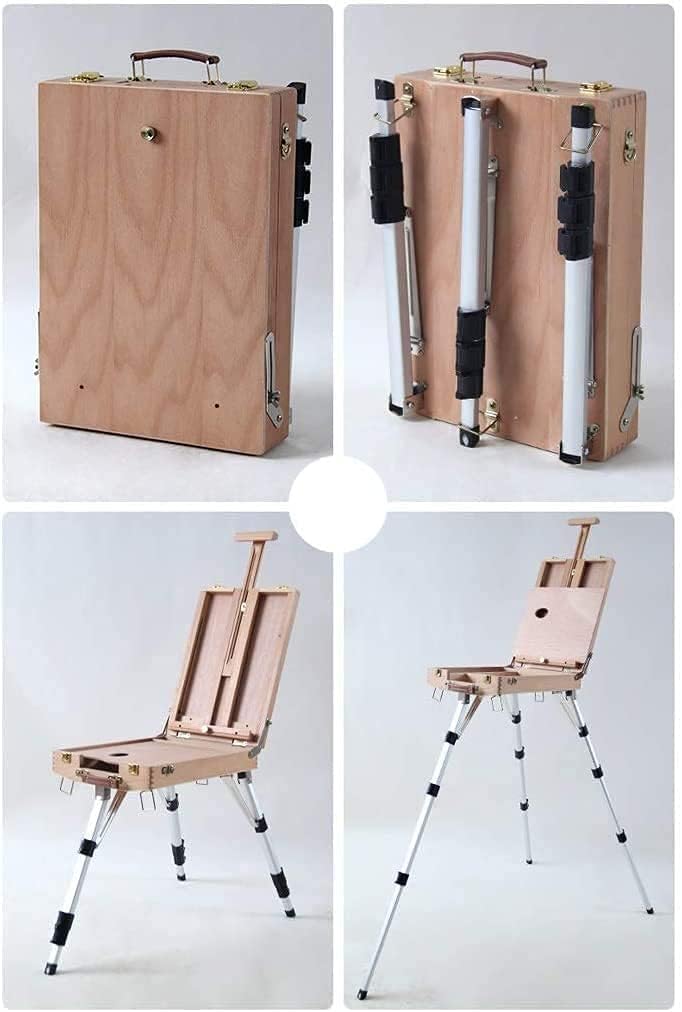 Portable Aluminum Artist Easel Stand with Adjustable Height