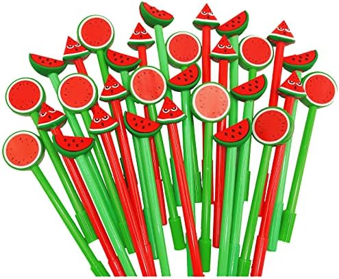 30 Pcs Cute Watermelon Gel Pens for Kids
