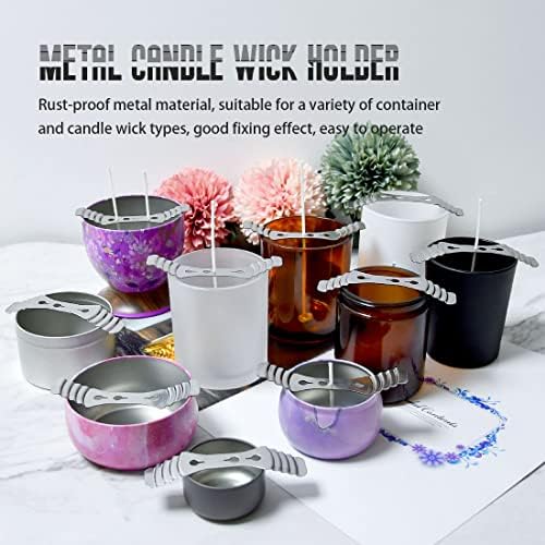 20pcs Metal Candle Wicks Centering Tools for DIY Candle Making
