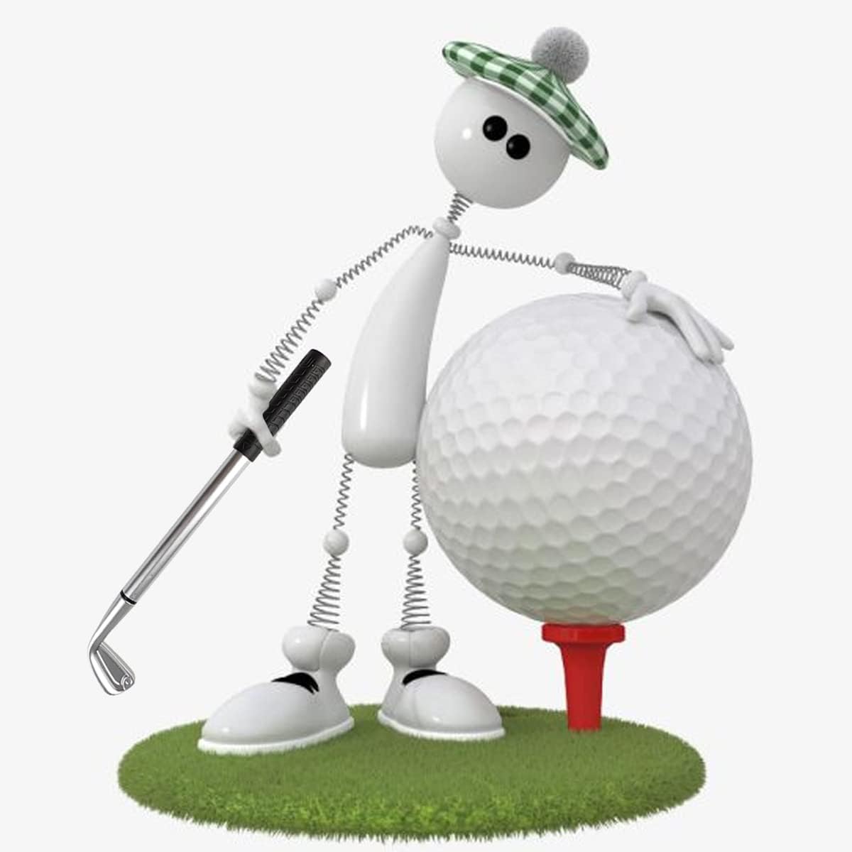 GXXMEI 25PCS Mini Golf Ballpoint Pen Set