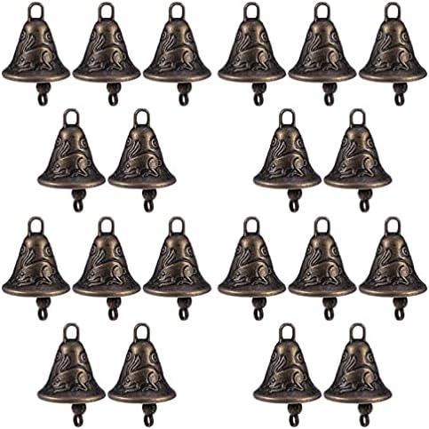 DOITOOL 20PCS Mini Craft Bells for Decorations