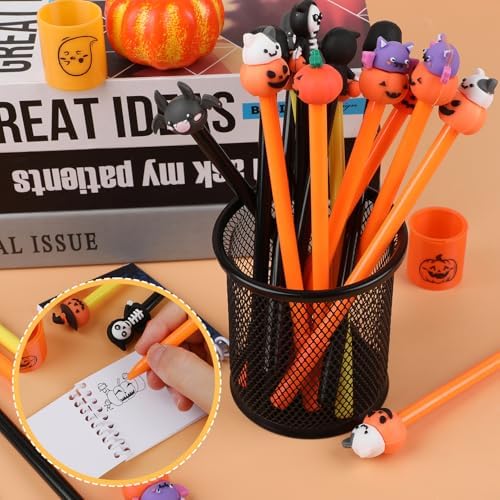 DIYASY 32 Pcs Halloween Gel Ink Pens Assorted Designs