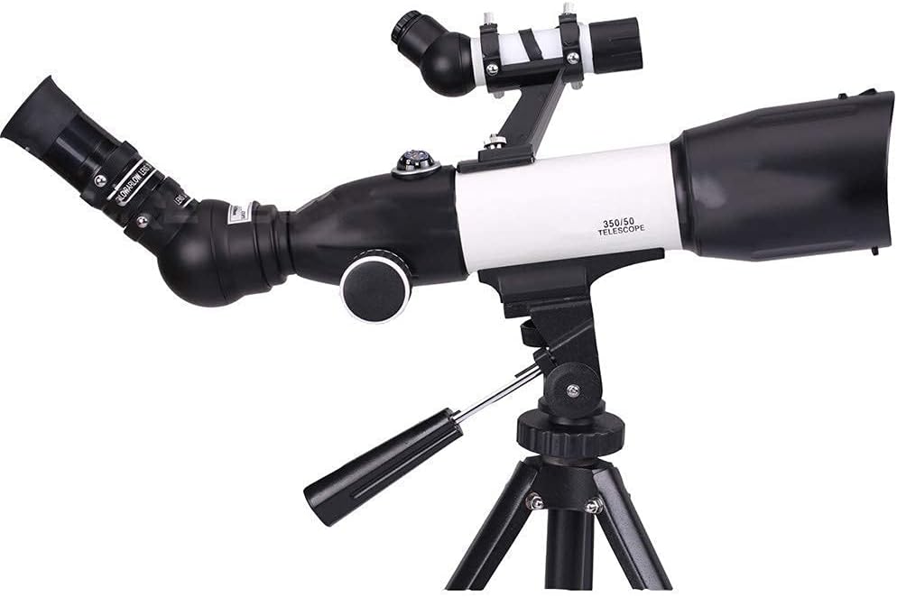 Portable 350mm Refractor Telescope for Moon and Planet Viewing