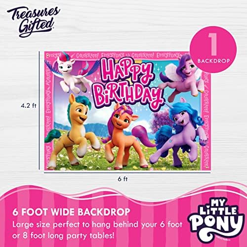 Treasures Gifted My Little Pony Birthday Decorations