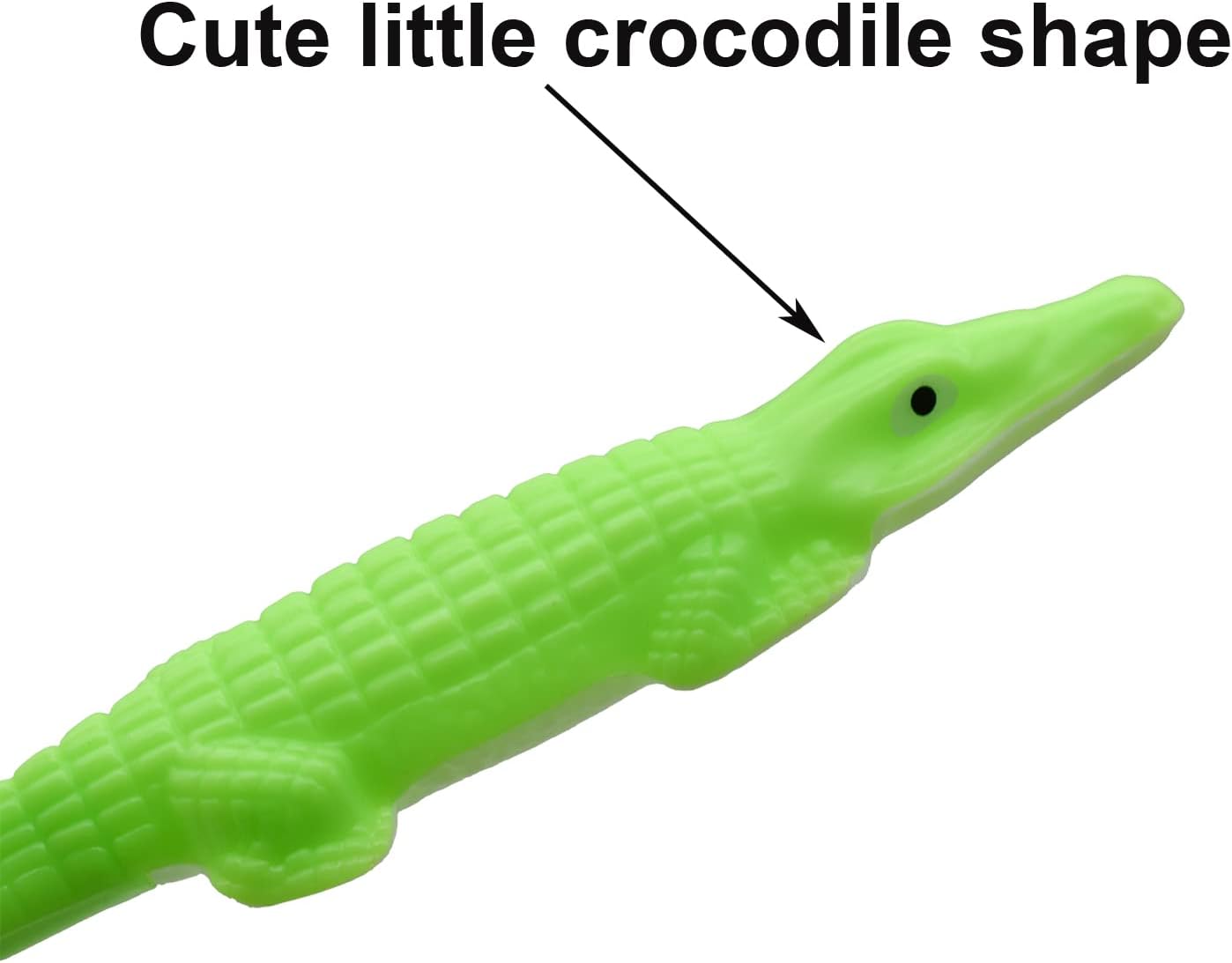 Maydahui 12 Pcs Cute Alligator Gel Pens